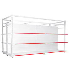 High quality gondola supermarket steel shelf, gondola supermarket shelf, advertising display supermarket shelf